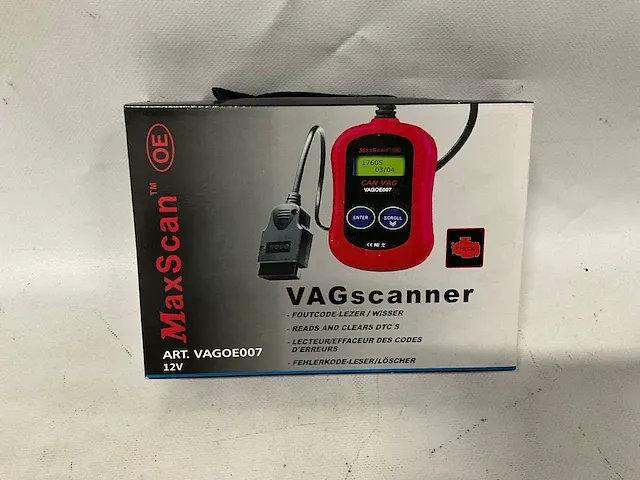 Maxscan - vagoe007 - obd scanner (4x) - afbeelding 1 van  2
