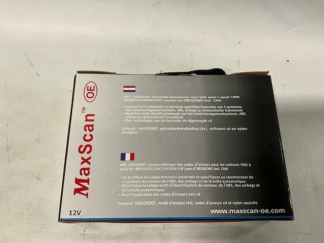 Maxscan - vagoe007 - obd scanner (4x) - afbeelding 2 van  2
