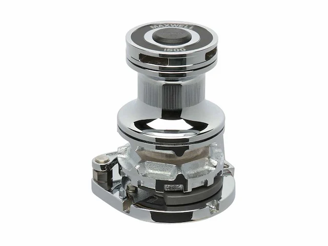 Maxwell 1500 windlass deck unit with capstan stainless steel - afbeelding 1 van  6