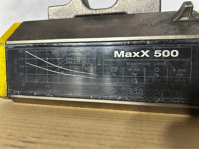 Maxx 500 hijsmagneet - afbeelding 2 van  3