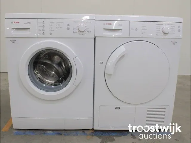 Maxx 6 bestfriend 1350 wasmachine & bosch maxx 6 sensitive droger - afbeelding 1 van  8