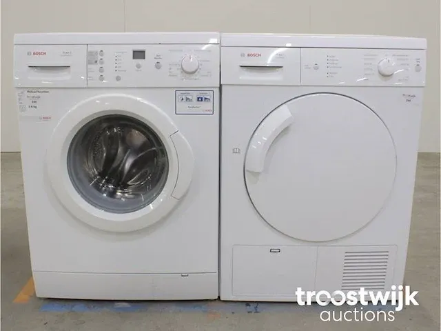 Maxx 6 varioperfect wasmachine & bosch maxx 7 sensitive droger - afbeelding 1 van  8