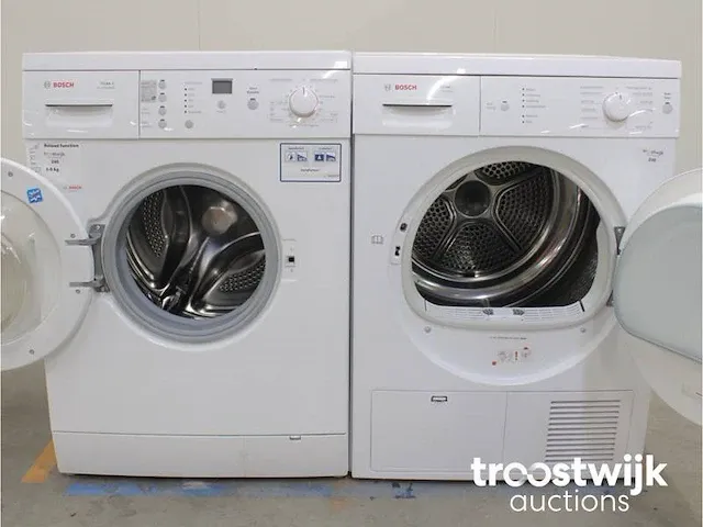 Maxx 6 varioperfect wasmachine & bosch maxx 7 sensitive droger - afbeelding 2 van  8