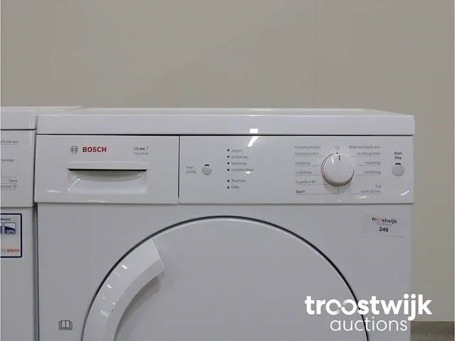 Maxx 6 varioperfect wasmachine & bosch maxx 7 sensitive droger - afbeelding 6 van  8