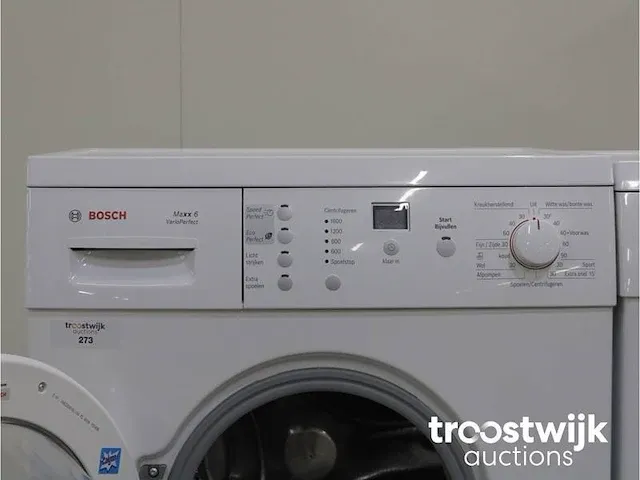 Maxx 6 varioperfect wasmachine & bosch maxx 7 sensitive droger - afbeelding 3 van  8