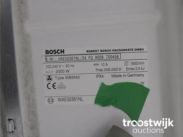 Maxx 6 varioperfect wasmachine & bosch maxx 7 sensitive droger - afbeelding 5 van  8