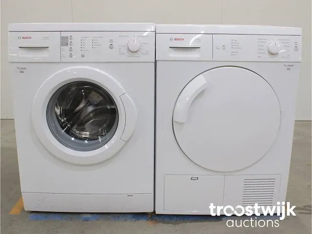 Maxx 6 varioperfect wasmachine & bosch maxx 7 sensitive droger - afbeelding 1 van  8