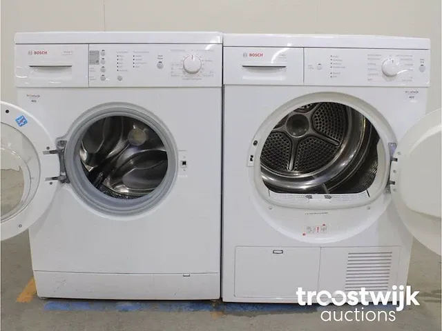 Maxx 6 varioperfect wasmachine & bosch maxx 7 sensitive droger - afbeelding 2 van  8
