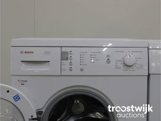 Maxx 6 varioperfect wasmachine & bosch maxx 7 sensitive droger - afbeelding 3 van  8