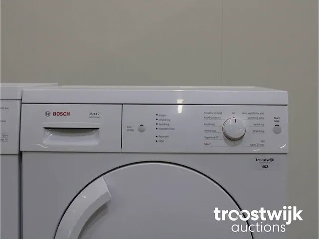 Maxx 6 varioperfect wasmachine & bosch maxx 7 sensitive droger - afbeelding 6 van  8