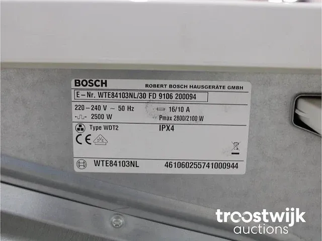 Maxx 6 varioperfect wasmachine & bosch maxx 7 sensitive droger - afbeelding 8 van  8