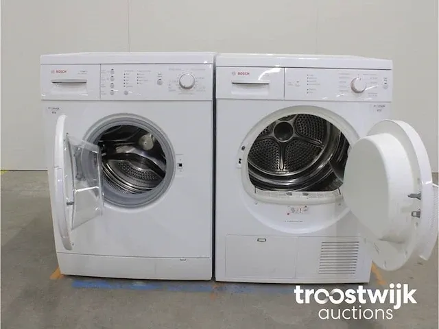 Maxx 6 varioperfect wasmachine & bosch maxx 7 sensitive droger - afbeelding 2 van  8