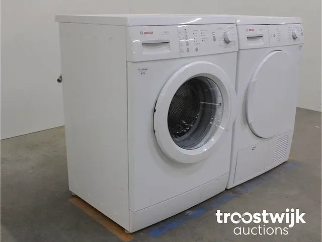 Maxx 6 varioperfect wasmachine & bosch maxx 7 sensitive droger - afbeelding 4 van  8
