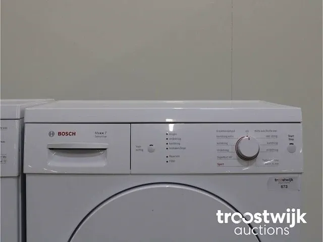 Maxx 6 varioperfect wasmachine & bosch maxx 7 sensitive droger - afbeelding 6 van  8