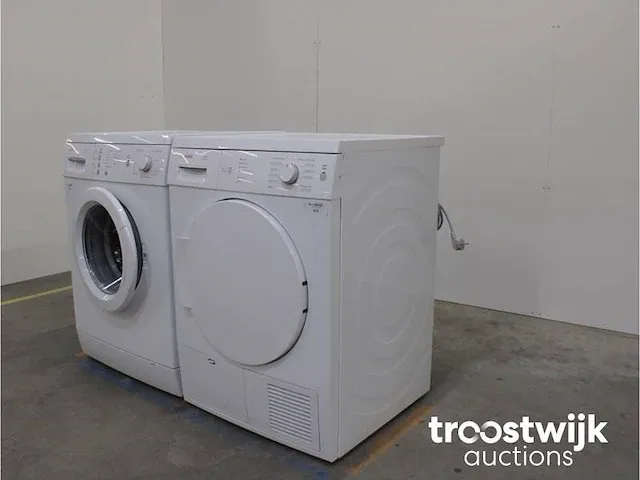 Maxx 6 varioperfect wasmachine & bosch maxx 7 sensitive droger - afbeelding 7 van  8