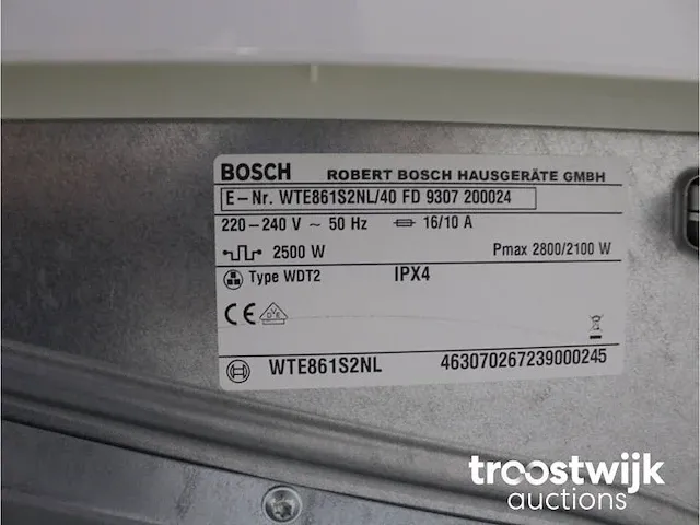 Maxx 6 varioperfect wasmachine & bosch maxx 7 sensitive droger - afbeelding 8 van  8