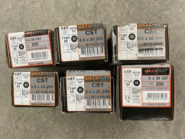Maxxfast - schroeven set 23-delig - afbeelding 2 van  13