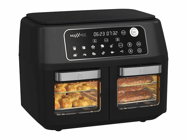 Maxxmee - 2 kamer airfryer, hetelucht friteuse - afbeelding 1 van  4