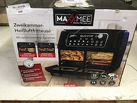 Maxxmee - 2 kamer airfryer, hetelucht friteuse - afbeelding 2 van  4