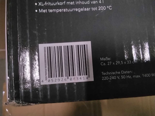 Maxxmee - xl - airfryer, hetelucht friteuse - afbeelding 3 van  4