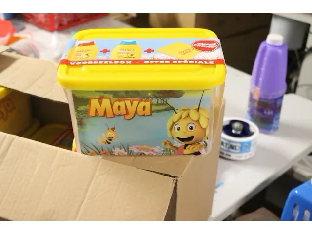 Maya de bij kids set in mooie bak 1 set - afbeelding 1 van  5