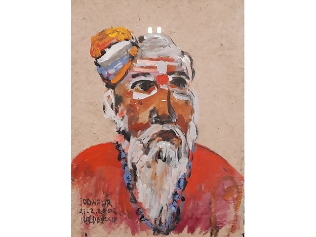 Maya wildevuur (1944-2023), jodhpur, 2002 - afbeelding 1 van  8