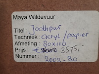 Maya wildevuur (1944-2023), jodhpur, 2002 - afbeelding 8 van  8