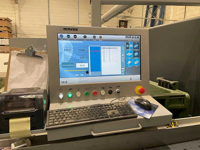 Mayer - 2021 - ps 80 premium - platen opdeelzaagmachine - afbeelding 7 van  14