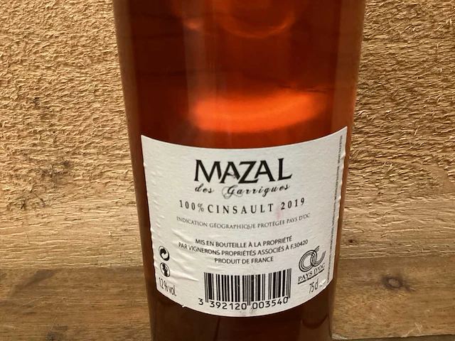 Mazal des garrigues rose wijn (30x) - afbeelding 4 van  4