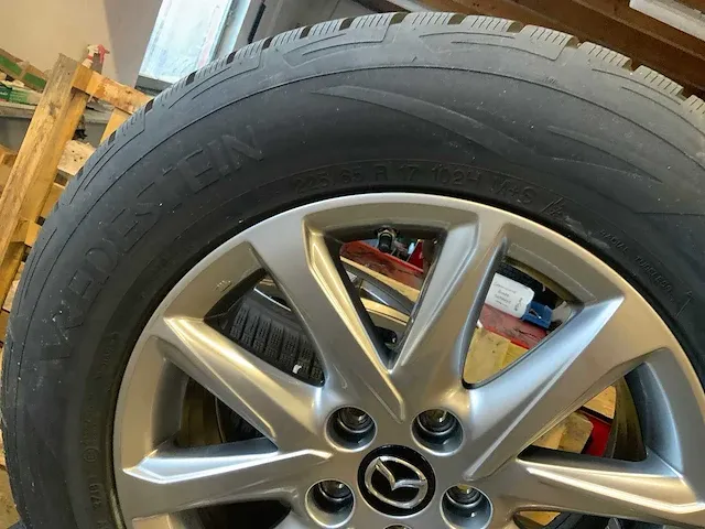 Mazda - cx5 17” - velg met winterbanden (4x) - afbeelding 12 van  12