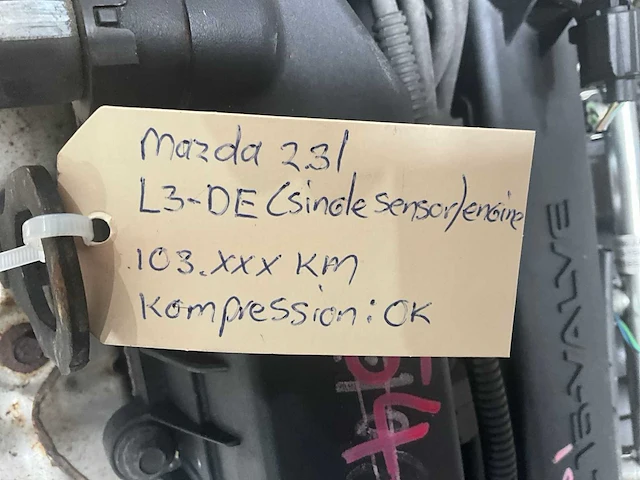 Mazda 2.3l dohc 16v l3-de automotor - afbeelding 5 van  5