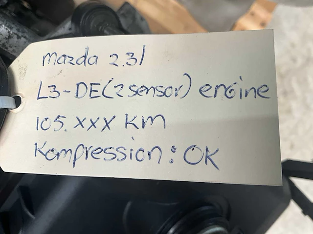 Mazda 2.3l l3-de automotor - afbeelding 5 van  5