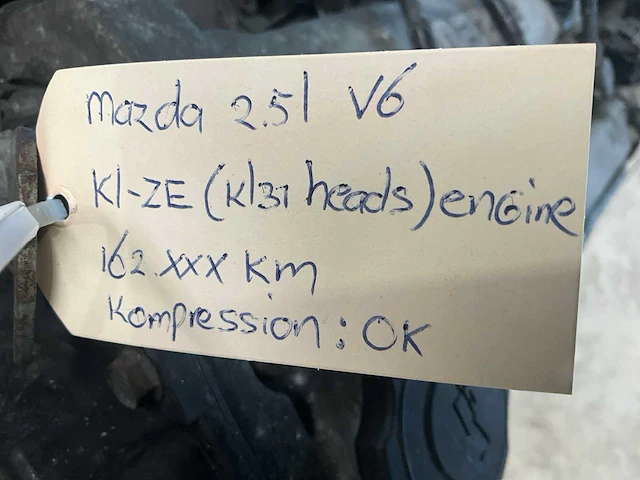 Mazda 2.5l v6 kl-ze automotor - afbeelding 4 van  4