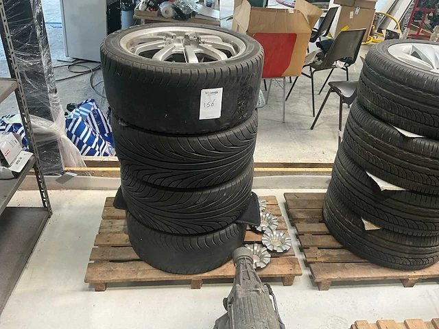 Mazda rx-7 fd 17” autoband met velg (4x) - afbeelding 1 van  5