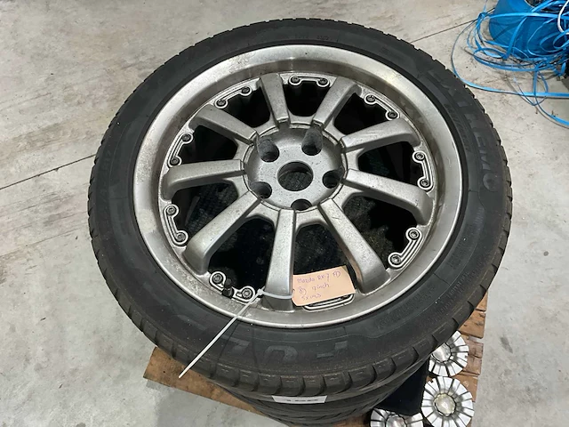 Mazda rx-7 fd 17” autoband met velg (4x) - afbeelding 2 van  5