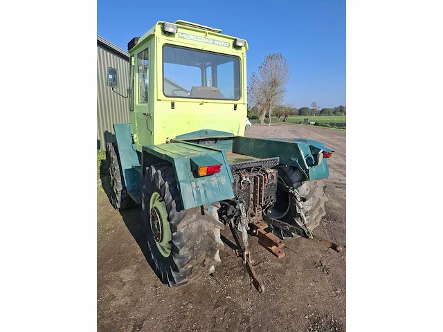 Mb - 1986 - trac 800 - vierwielaangedreven landbouwtractor - afbeelding 8 van  9