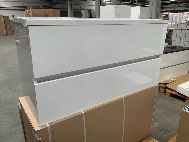 Mb badmeubel wit 120cm - afbeelding 1 van  8