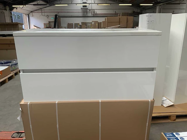 Mb badmeubel wit 120cm - afbeelding 2 van  8