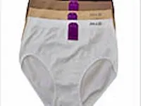 Mb damesslips microfiber 2xl wit