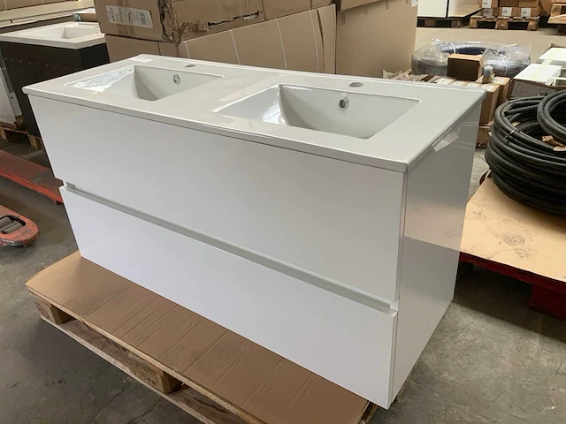 Mb dexx duo badmeubel 120cm wit - afbeelding 1 van  9