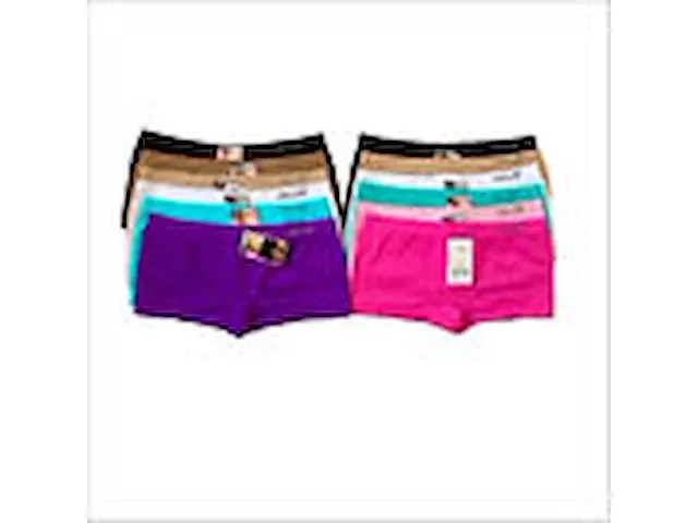 Mb lage damesboxer microfiber maat l-xl oud roze - afbeelding 1 van  3