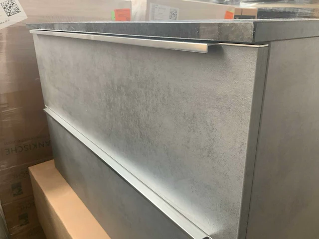 Mb pulse beton antracite badmeubel 90cm - afbeelding 5 van  8