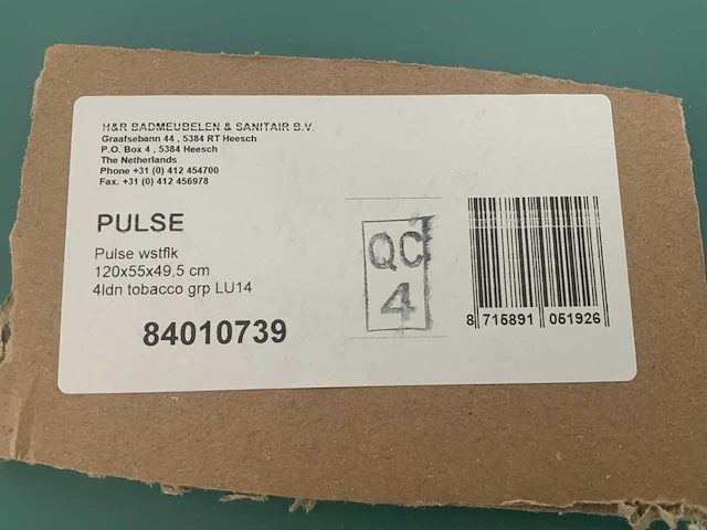 Mb pulse tobacco badmeubel 120cm - afbeelding 8 van  9