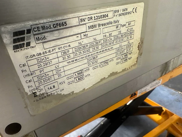 Mbm gf665 friteuse - afbeelding 5 van  5