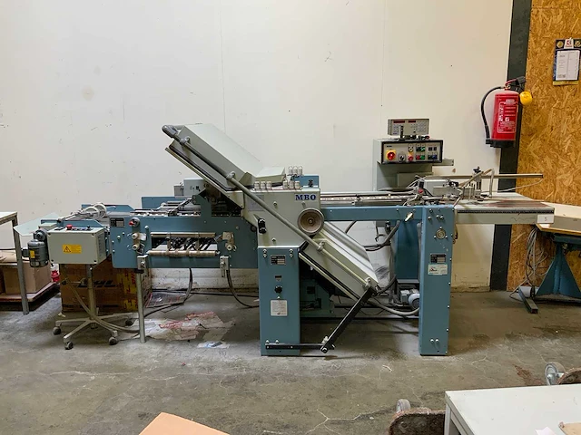 Mbo - t45 - vouwmachine - afbeelding 8 van  14