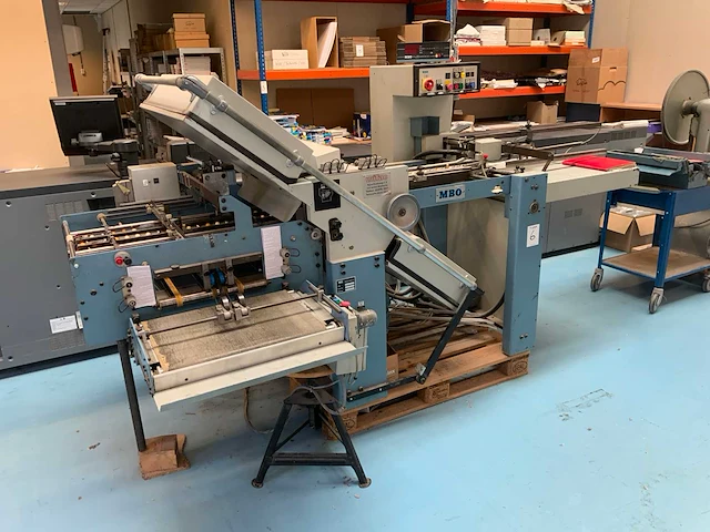 Mbo t49/4 x tassenvouwmachine - afbeelding 3 van  10