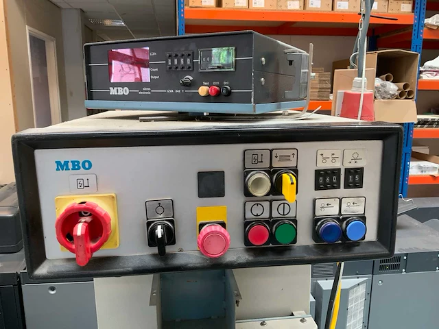 Mbo t49/4 x tassenvouwmachine - afbeelding 5 van  10