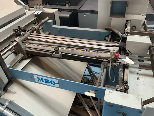 Mbo t49/4 x tassenvouwmachine - afbeelding 6 van  10