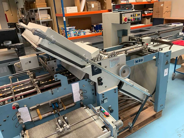 Mbo t49/4 x tassenvouwmachine - afbeelding 7 van  10