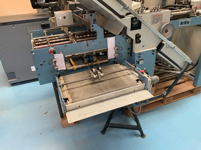 Mbo t49/4 x tassenvouwmachine - afbeelding 8 van  10